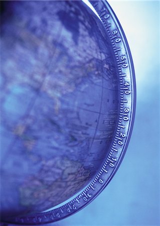 Close-Up of Globe Stock Photo - Rights-Managed, Code: 700-00061066