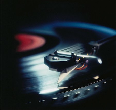 simsearch:600-08083005,k - Close-Up of Record on Turntable Stock Photo - Rights-Managed, Code: 700-00062030