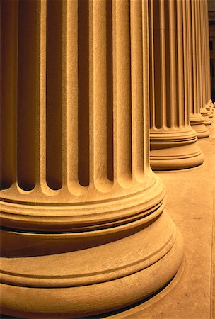 Close-Up of Columns at MIT Boston, Massachusetts, USA Foto de stock - Con derechos protegidos, Código: 700-00062400