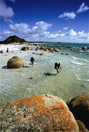 Bay of Fires Guided Walk Tasmania, Australia Foto de stock - Con derechos protegidos, Código: 700-00062797