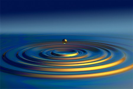 simsearch:700-00013923,k - Water Drop and Ripples Stock Photo - Rights-Managed, Code: 700-00074284