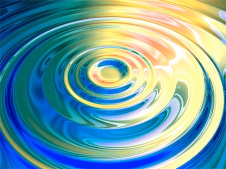 simsearch:700-00013923,k - Rippling Water with Abstract Colors Stock Photo - Rights-Managed, Code: 700-00074285
