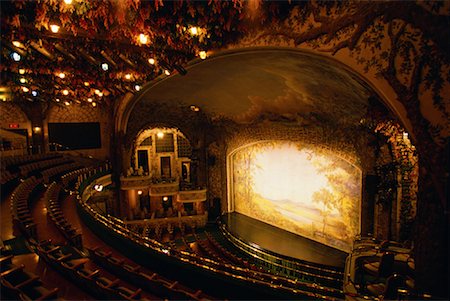 Interior of Winter Garden Theatre, Toronto, Ontario, Canada Stock Photo - Rights-Managed, Code: 700-00074420