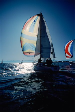 spinnaker - Voile de Victoria, Colombie-Britannique Canada Photographie de stock - Rights-Managed, Code: 700-00075521