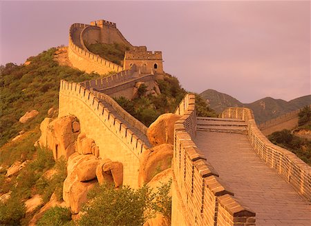 Great Wall Badaling, China Fotografie stock - Rights-Managed, Codice: 700-00076478