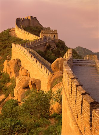 Great Wall Badaling, China Fotografie stock - Rights-Managed, Codice: 700-00076479