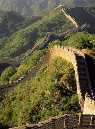 Great Wall Badaling, China Fotografie stock - Rights-Managed, Codice: 700-00076492