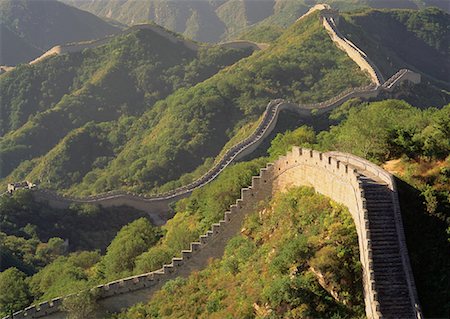 Great Wall Badaling, China Fotografie stock - Rights-Managed, Codice: 700-00076493