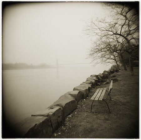 simsearch:700-00058390,k - Bench by Hudson River and Palisades Interstate Park New Jersey, USA Stock Photo - Rights-Managed, Code: 700-00076721