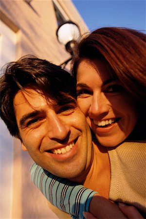 simsearch:700-00086311,k - Portrait of Couple Outdoors Stock Photo - Rights-Managed, Code: 700-00077090