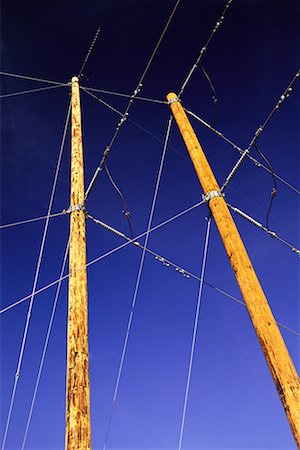 Looking Up at Hydro Poles Arizona, USA Stock Photo - Rights-Managed, Code: 700-00078226