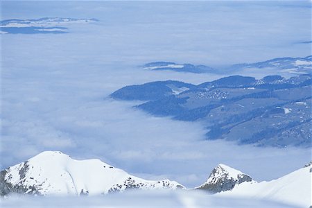 simsearch:700-00425302,k - Overview of The Swiss Alps Jungfrau Region, Switzerland Foto de stock - Con derechos protegidos, Código: 700-00078881