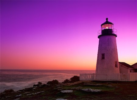 simsearch:700-00361755,k - Pemaquid Point Lighthouse Maine, USA Fotografie stock - Rights-Managed, Codice: 700-00078911