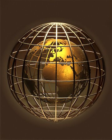 simsearch:700-00022059,k - Globus in Draht Kugel Europa und Afrika Stockbilder - Lizenzpflichtiges, Bildnummer: 700-00079210