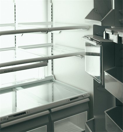 simsearch:700-00077881,k - Empty Fridge Stock Photo - Rights-Managed, Code: 700-00079962