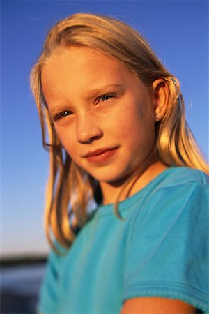 peter griffith - Portrait of Girl Outdoors Stock Photo - Rights-Managed, Code: 700-00070297