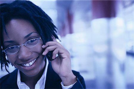 simsearch:700-00071171,k - Portrait of Businesswoman Using Cell Phone, Smiling Stock Photo - Rights-Managed, Code: 700-00071188