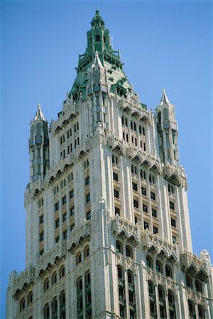 Suchen bei Woolworth Building und Sky, New York, New York, USA Stockbilder - Lizenzpflichtiges, Bildnummer: 700-00071530