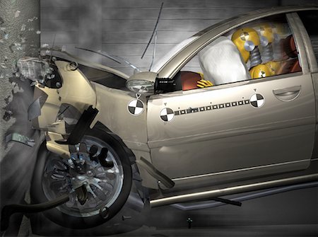 simsearch:700-00071660,k - Crash Test Dummy in Crashing Car Stock Photo - Rights-Managed, Code: 700-00071661