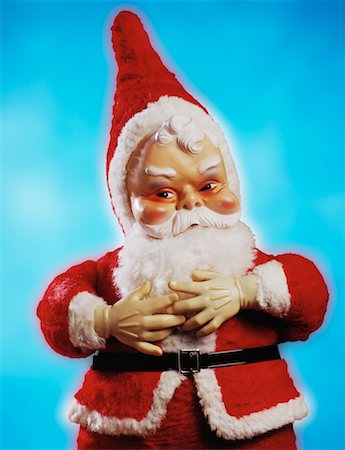 simsearch:700-02972955,k - Santa Claus Figurine Stock Photo - Rights-Managed, Code: 700-00072115