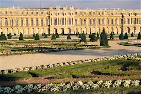 Chateau and Garden Versailles, France Stock Photo - Rights-Managed, Code: 700-00072372