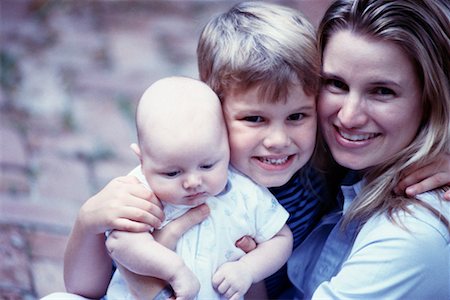 simsearch:700-00075000,k - Portrait of Mother, Son and Baby Stock Photo - Rights-Managed, Code: 700-00072426