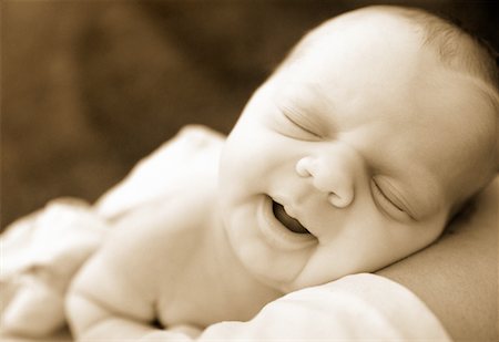 black and white sleeping baby pictures