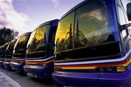 Row of Buses Stock Photo - Rights-Managed, Code: 700-00073806