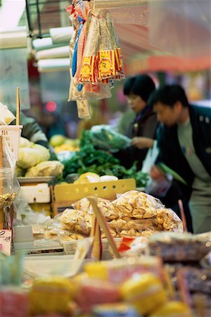 People in Market, Chinatown Vancouver, British Columbia Canada Stock Photo - Rights-Managed, Code: 700-00073816