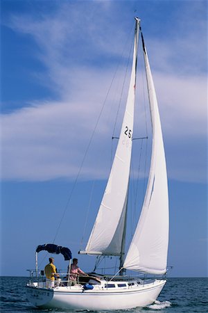 simsearch:700-00424633,k - Mature Men on Sailboat Stock Photo - Rights-Managed, Code: 700-00084163