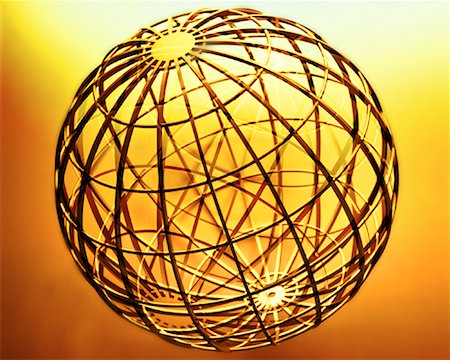 Wire Globe Stock Photo - Rights-Managed, Code: 700-00084994