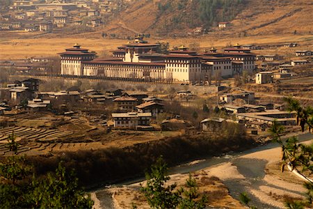 Tashichoe Dzong Thimpu, Bhutan Stock Photo - Rights-Managed, Code: 700-00085156