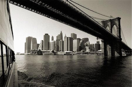 simsearch:700-00084743,k - Skyline von Manhattan und Brooklyn Bridge New York, New York, USA Stockbilder - Lizenzpflichtiges, Bildnummer: 700-00085465