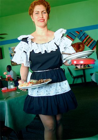 simsearch:6108-06906689,k - Waitress Serving Food in Restaurant New Mexico, USA Foto de stock - Con derechos protegidos, Código: 700-00085715