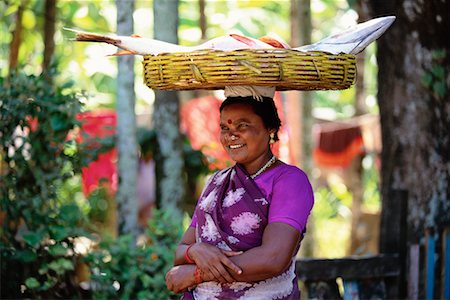 simsearch:700-00085984,k - Woman with Basket of Fish on Head For Market, Port Blair Andaman Islands, India Stock Photo - Rights-Managed, Code: 700-00085921