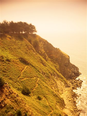 simsearch:700-00040862,k - Big Sur Coastline at Sunset Ragged Point, California, USA Stock Photo - Rights-Managed, Code: 700-00086090