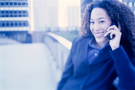 simsearch:700-00071171,k - Portrait of Businesswoman Using Cell Phone Outdoors Stock Photo - Rights-Managed, Code: 700-00086284