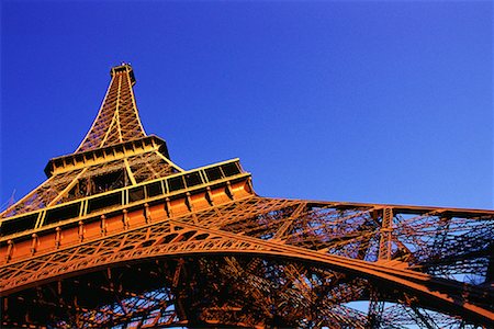 simsearch:700-00048166,k - Looking Up at Eiffel Tower Paris, France Stock Photo - Rights-Managed, Code: 700-00086388