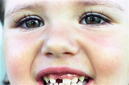 Close-Up of Girl's Face Stock Photo - Rights-Managed, Code: 700-00086771