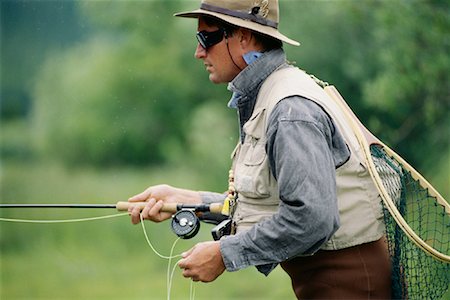 simsearch:700-00086986,k - Man Fishing Stock Photo - Rights-Managed, Code: 700-00086982