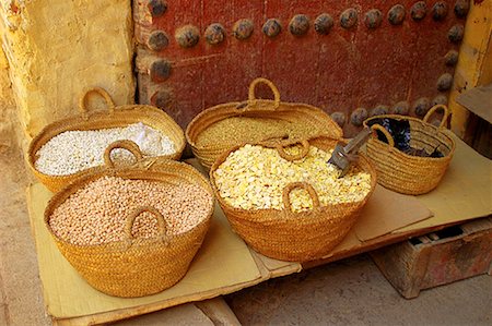 Food at Marketplace Fez, Morocco Stock Photo - Rights-Managed, Code: 700-00087151