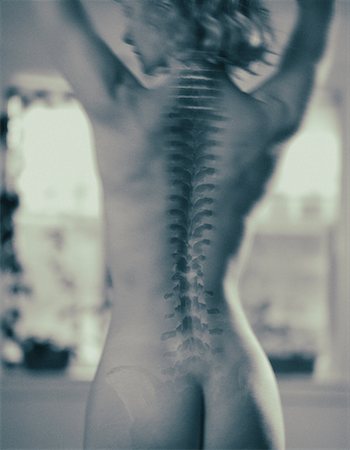 Woman and Spine Stock Photo - Rights-Managed, Code: 700-00087309