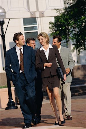 Business People Walking Stock Photo - Rights-Managed, Code: 700-00087350