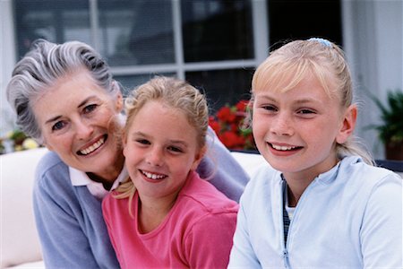 simsearch:700-00087526,k - Grandmother and Granddaughters Stock Photo - Rights-Managed, Code: 700-00087525