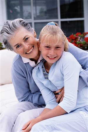 simsearch:700-00046921,k - Grandmother and Granddaughter Stock Photo - Rights-Managed, Code: 700-00087527