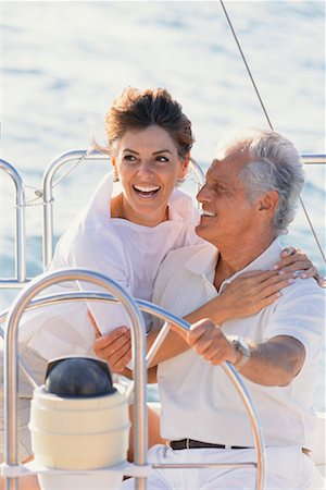 simsearch:600-00948212,k - Couple on Boat Stock Photo - Rights-Managed, Code: 700-00088754