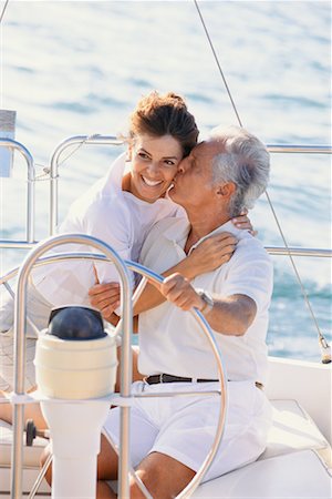 simsearch:600-00948212,k - Couple on Boat Stock Photo - Rights-Managed, Code: 700-00088755