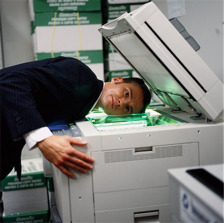 Photocopier funny Stock Photos - Page 1 : Masterfile