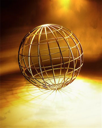 Wire Globe Stock Photo - Rights-Managed, Code: 700-00089091