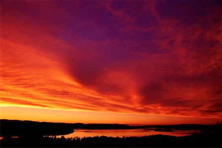 simsearch:700-00160364,k - Coucher de soleil bas St John River Valley New Brunswick, Canada Photographie de stock - Rights-Managed, Code: 700-00089125